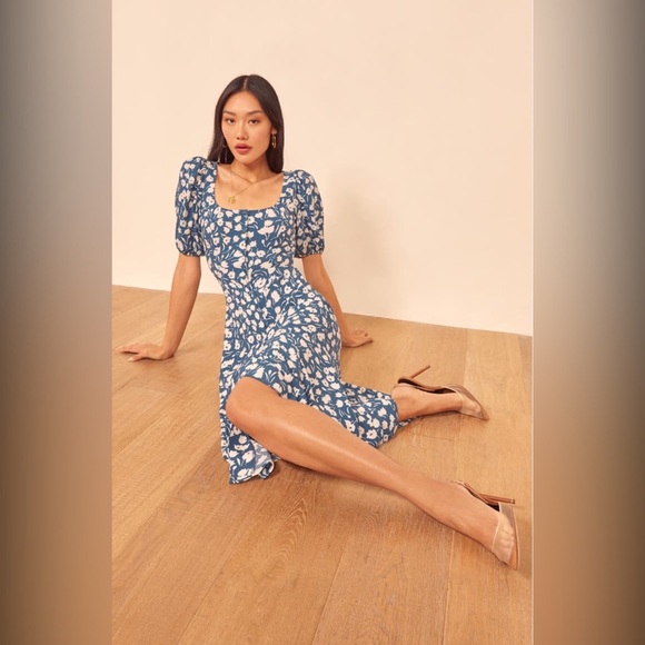 Reformation Beechwood Dress Tuli Size 6 NWT - Picture 2 of 9